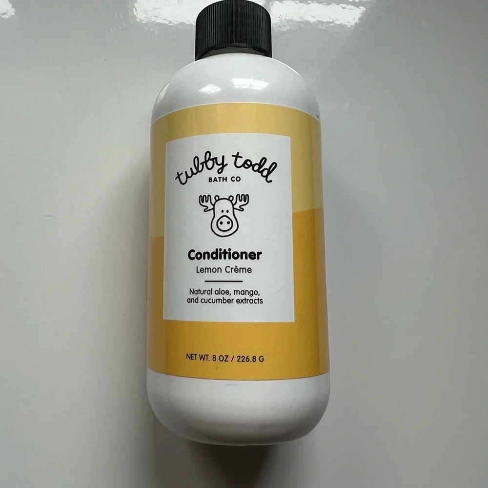 Tubby Todd Lemon Crème Limited Edition 8 oz. Conditioner with BONUS‎